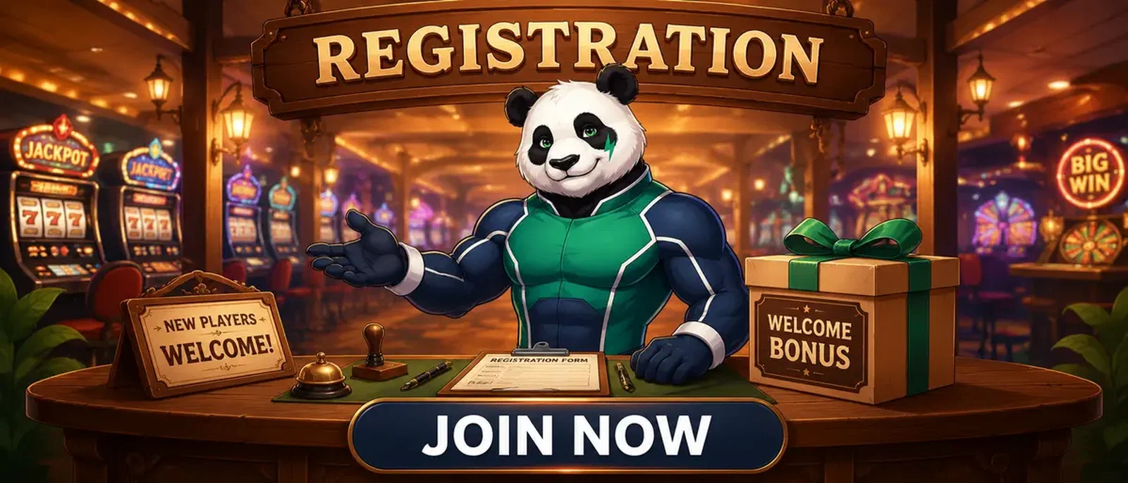 Inscription Bruno - Créez votre compte casino